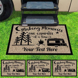 Making Memories One Campsite Outdoor Doormat For Camper, RV Camping Gift