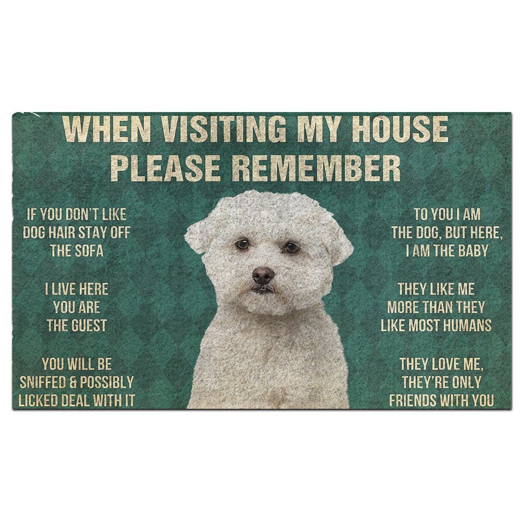 Maltese's Rules Doormat