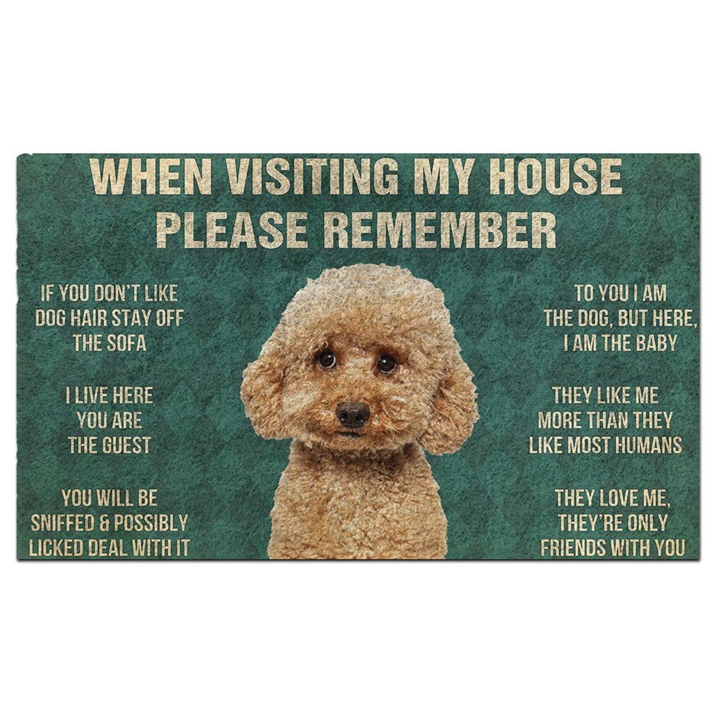 Maltipoo's Rules Doormat