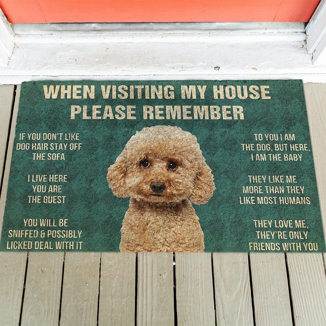 Maltipoo's Rules Doormat