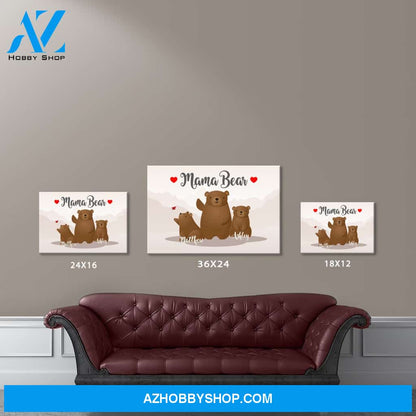 Mama Bear Premium Canvas