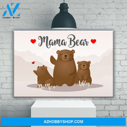 Mama Bear Premium Canvas