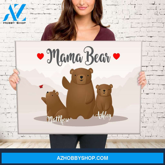 Mama Bear Premium Canvas