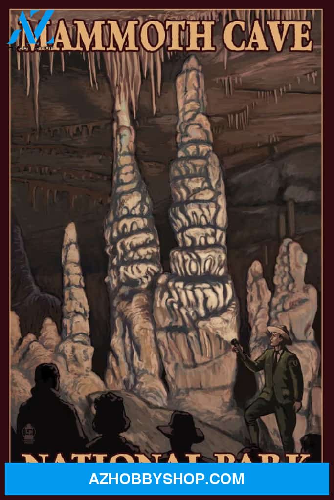 Mammoth Cave National Park Kentucky Onyx Pillars