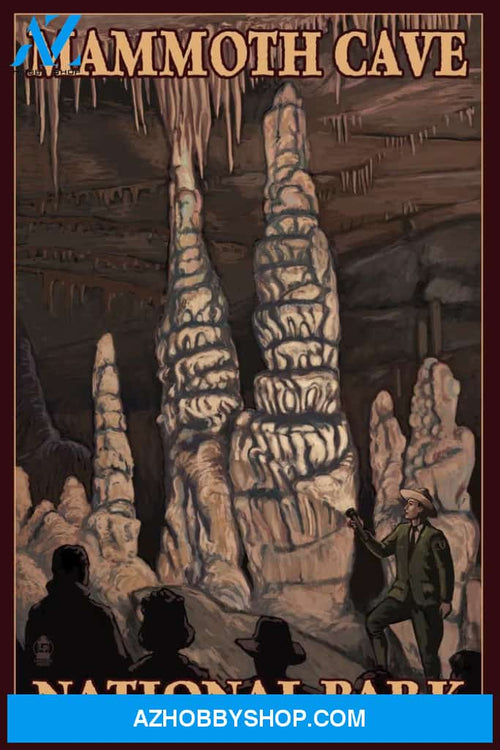 Mammoth Cave National Park Kentucky Onyx Pillars