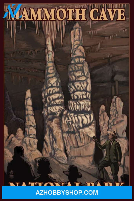 Mammoth Cave National Park Kentucky Onyx Pillars