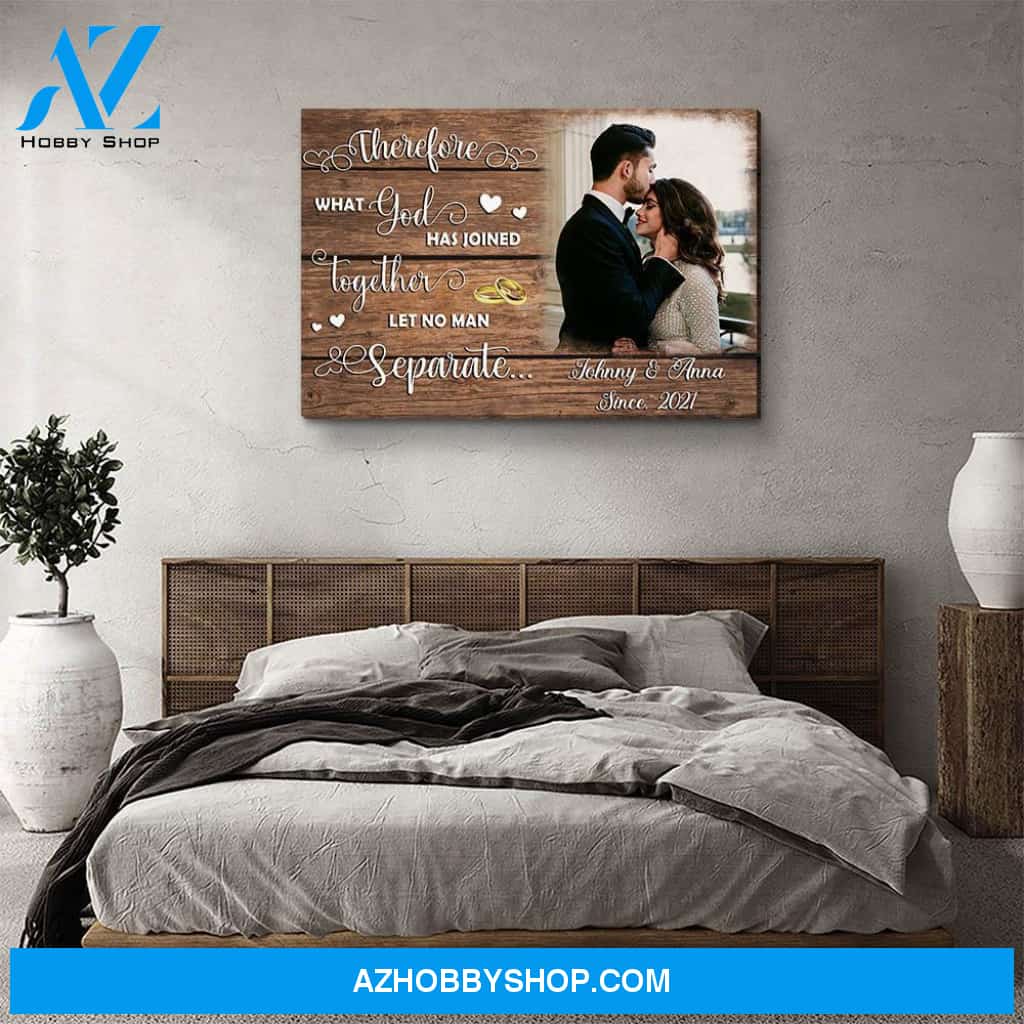 Man Not Separate - Personalized Custom Photo Canvas