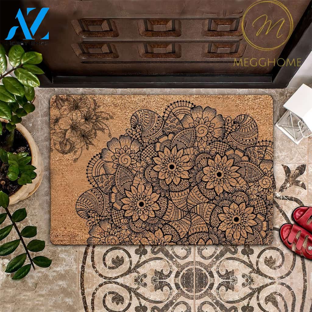 Mandala Boho Doormat 18 | Welcome Mat | House Warming Gift
