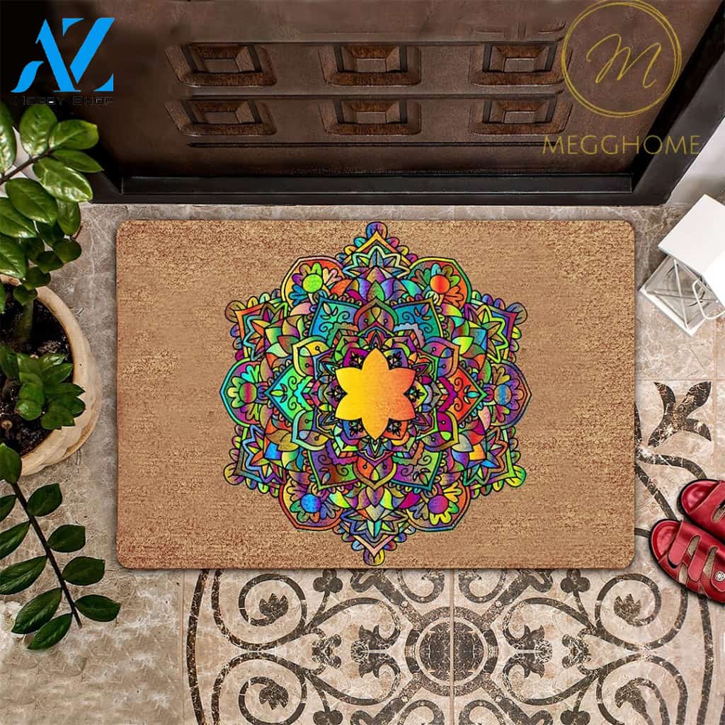 Mandala Boho Doormat 26 | Welcome Mat | House Warming Gift