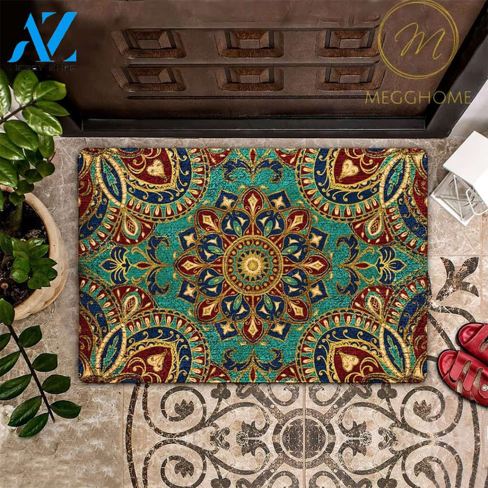 Mandala Boho Doormat 34 | Welcome Mat | House Warming Gift