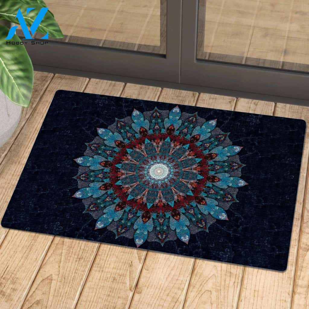 Mandala Boho Doormat 44 | Welcome Mat | House Warming Gift