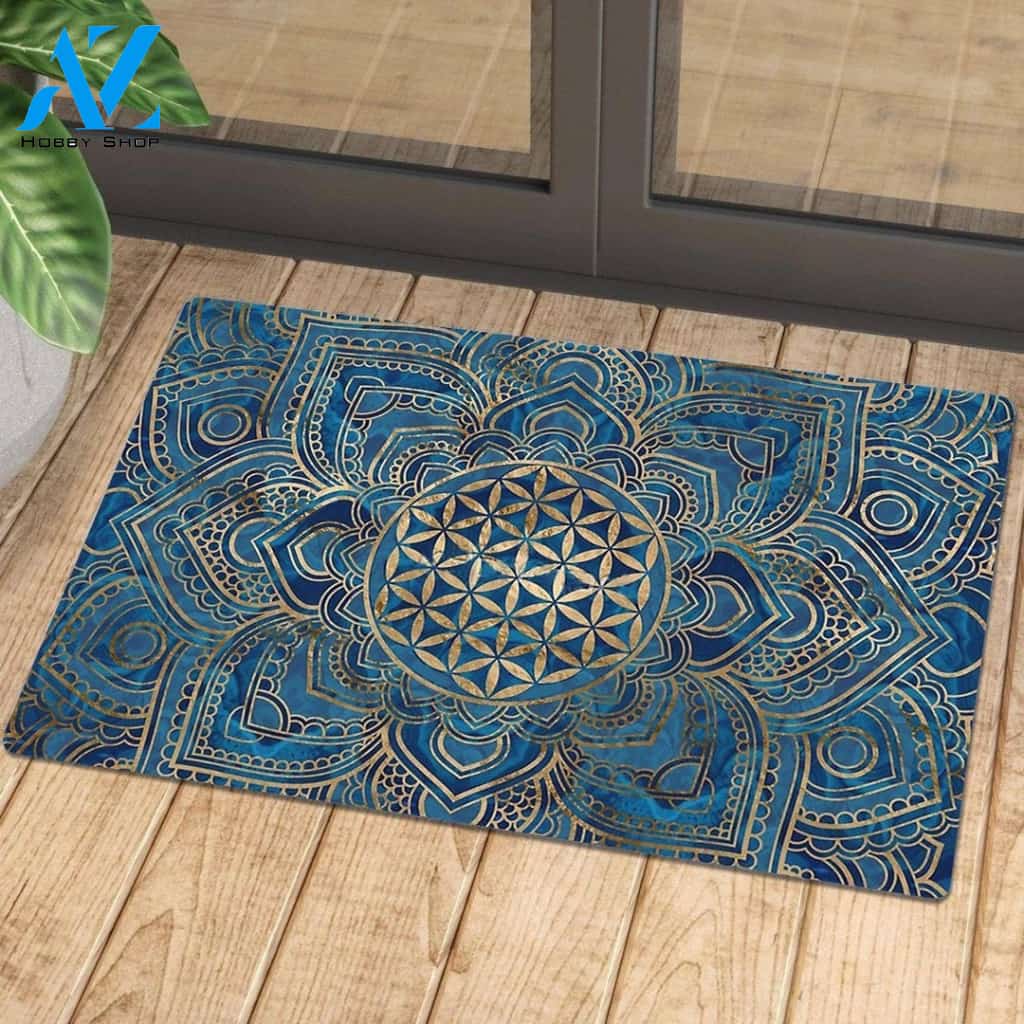 Mandala Doormat 9 | Welcome Mat | House Warming Gift