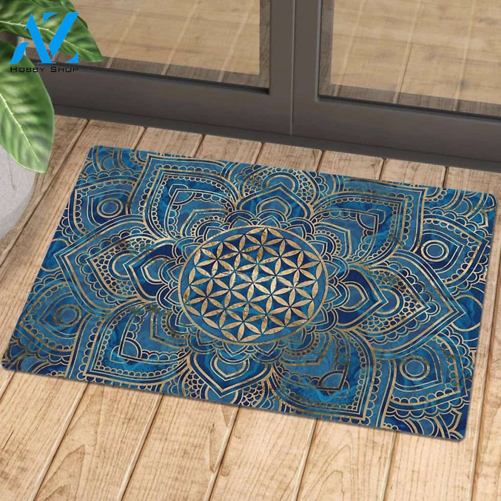 Mandala Doormat 9 | Welcome Mat | House Warming Gift