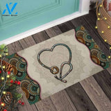 Mandala Nurse Doormat Doormat Welcome Mat House Warming Gift Home Decor Funny Doormat Gift Idea