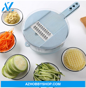 Mandoline Slicer Vegetable Potato Peeler Carrot Onion Grater With Strainer Cutter 8 In 1 Kitchen