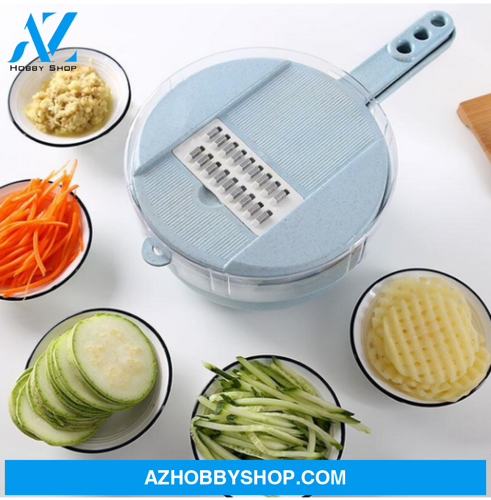 Mandoline Slicer Vegetable Potato Peeler Carrot Onion Grater With Strainer Cutter 8 In 1 Kitchen