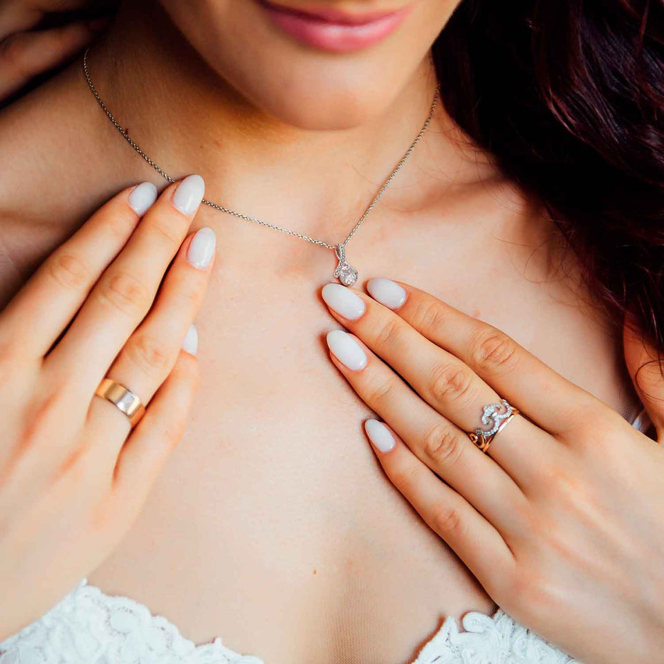 To My Smoking Hot Wife Necklace - I'M Not Perfect - Alluring Necklace Gift for Wife
