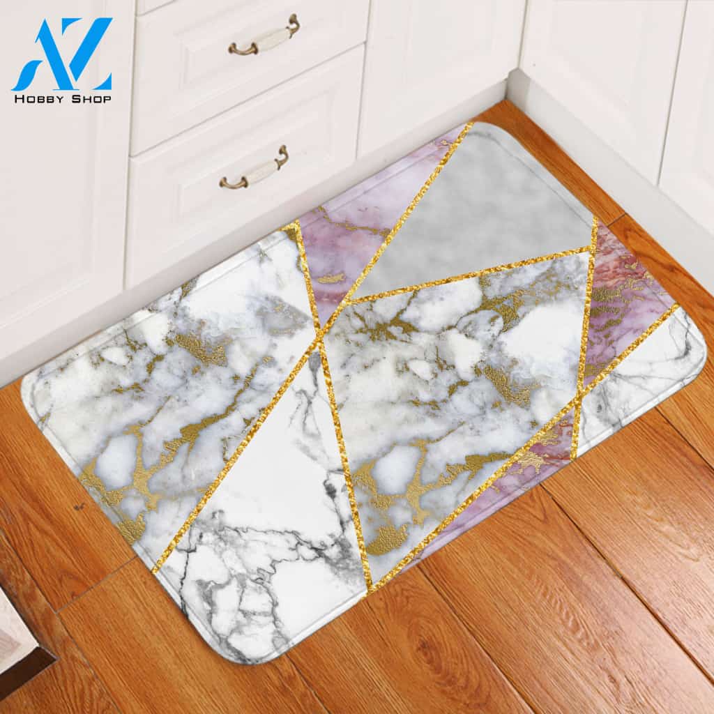 Marble Tiles Door Mat
