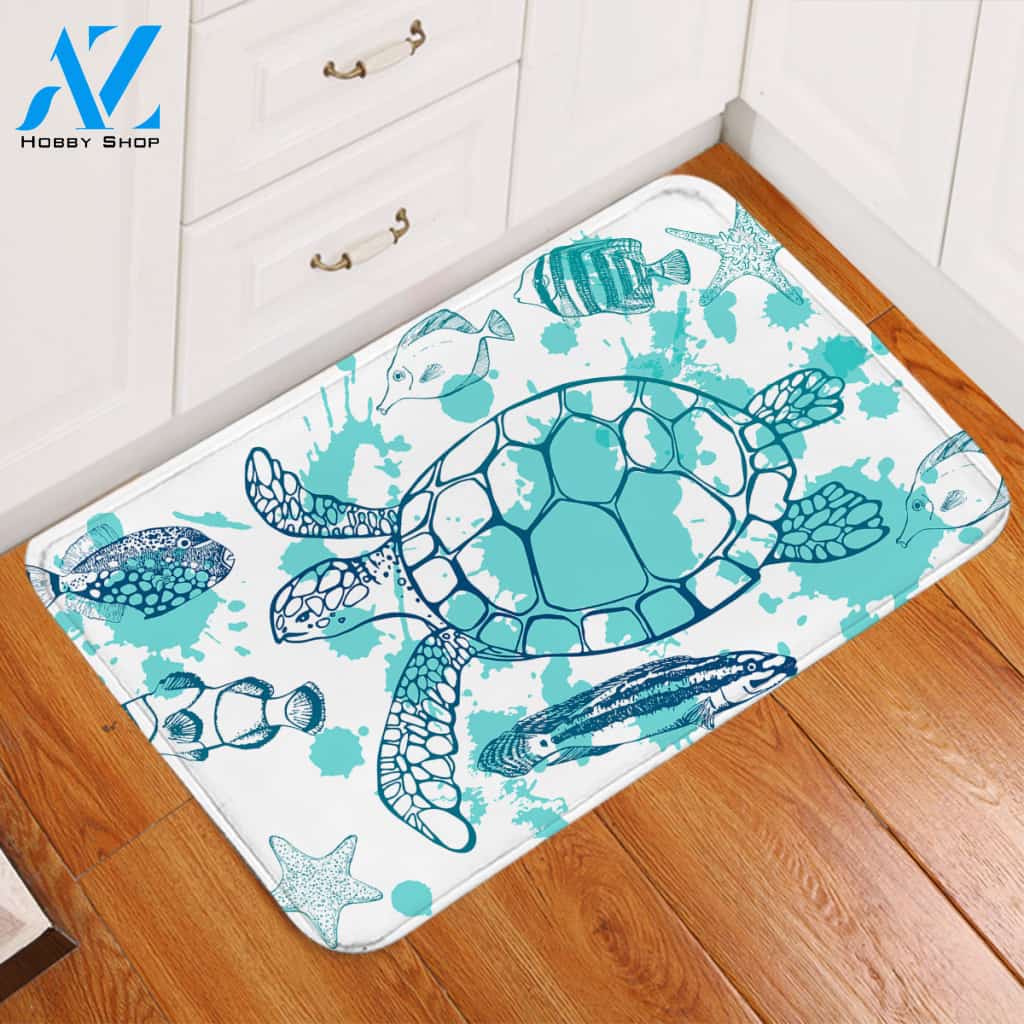 Marine Life Door Mat