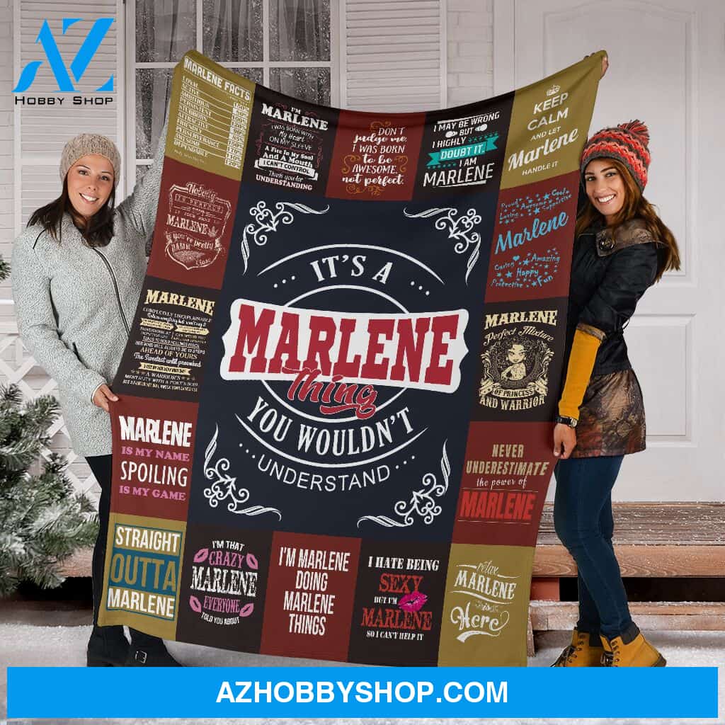 Marlene Premium Fleece Blanket