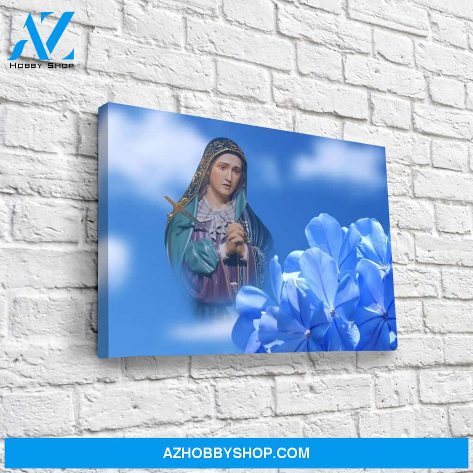 Mary Our Lady of Sorrows Canvas Art