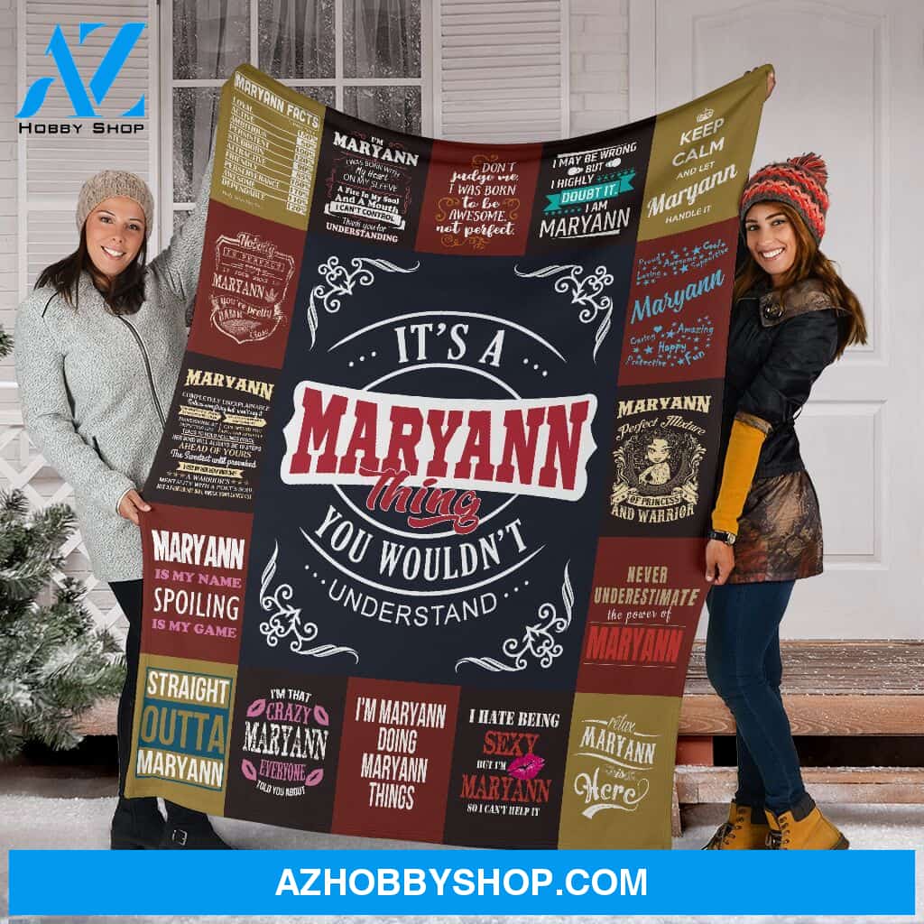 Maryann Premium Fleece Blanket