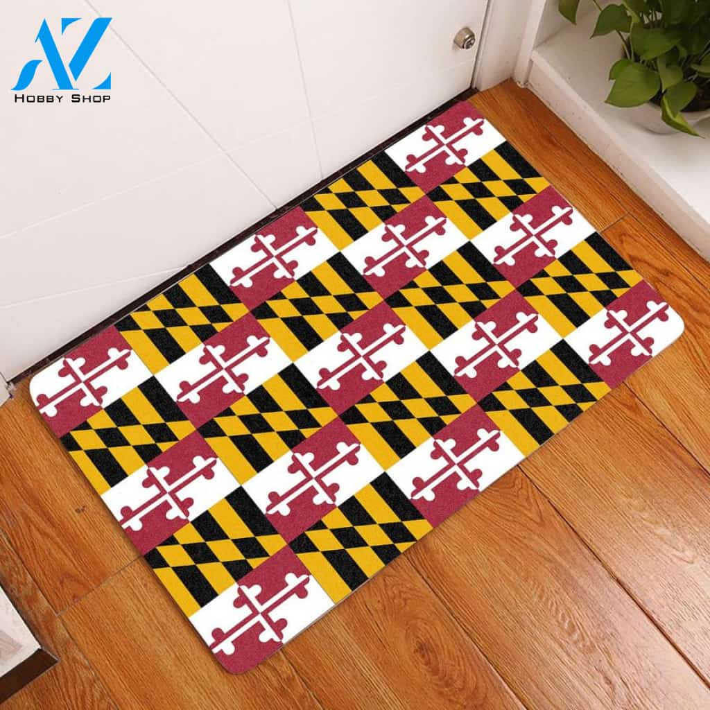 Maryland Flag Doormat