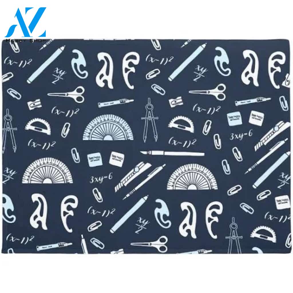 Mathematics Doormat Welcome Mat Housewarming Gift Home Decor Funny Doormat Gift Idea For Classroom Gift For Math Lovers Gift For Teacher