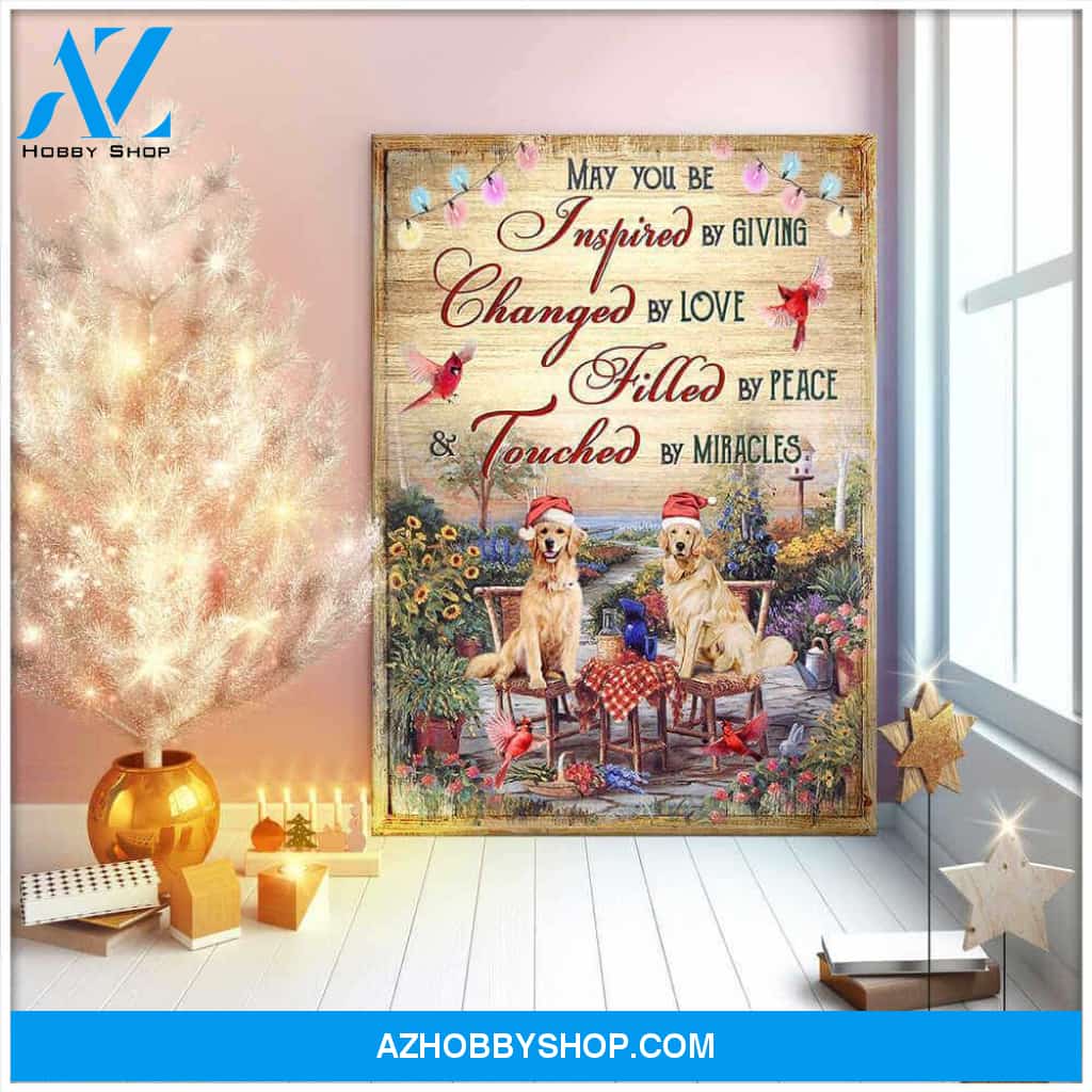 May You Be Inspired By Giving Canvas Wall Art Decor