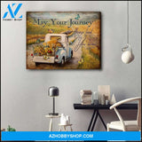 Zalooo May Your Journey Butterfly Wall Art Canvas