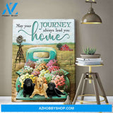 May Your Journey Labrador Retrievers Canvas Wall Art Decor