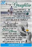 Meaningful Quote Dad To Daughter Vertical Poster 
