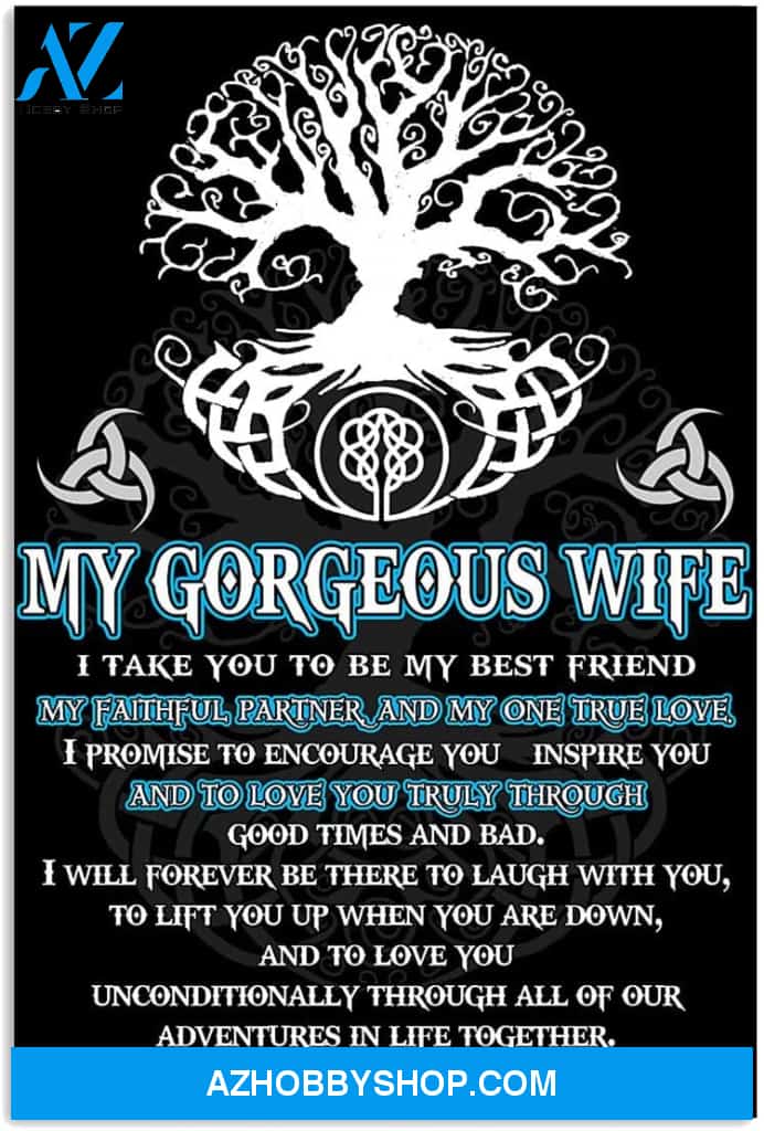 Meaningful Quote Faithful Partner True Love Wife Viking Posters