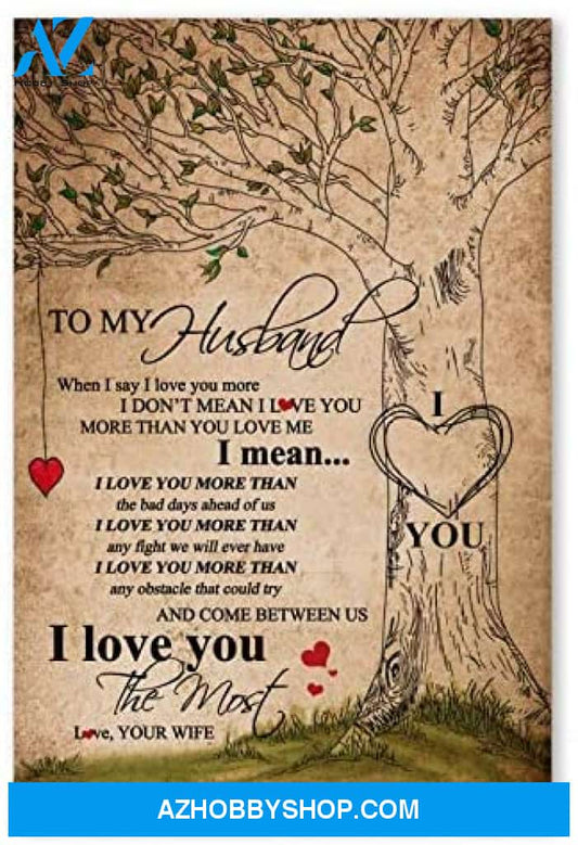 Meaningful Quote To Mu Husband Perfect Husband Gifts Posters