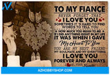 Meaningful Quote To My Fiancee Birthday Gifts For Husband Posters