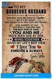 Meaningful Quote To My Gorgeous Husband Gifts For Husband On Wedding Day Posters