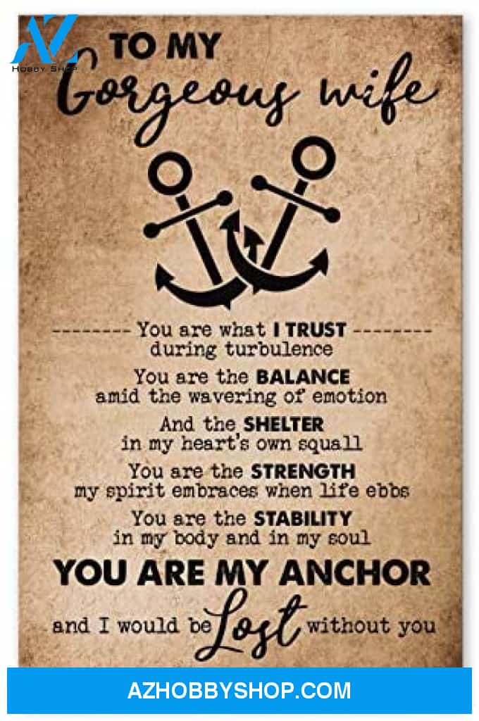 Meaningful Quote To My Gorgeous Wife Best Gifts For Wife Posters