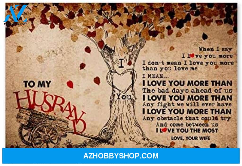 Meaningful Quote To My Husband Best Husband Gifts For Anniversary Posters