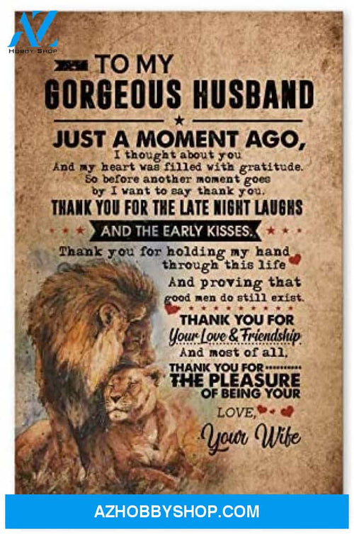 Meaningful Quote To My Husband For Husband Posters