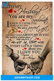 Meaningful Quote To My Husband Gifts For Husband Birthday Posters