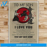 Meaningful Quote To My Son - Your Way Back Home - Love Dad - Aikido 