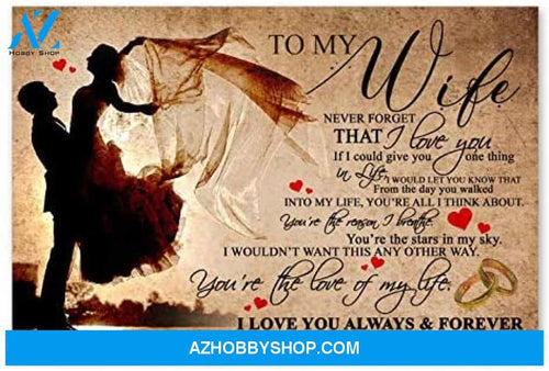 Meaningful Quote To My Wife Great Gifts For Wife Posters