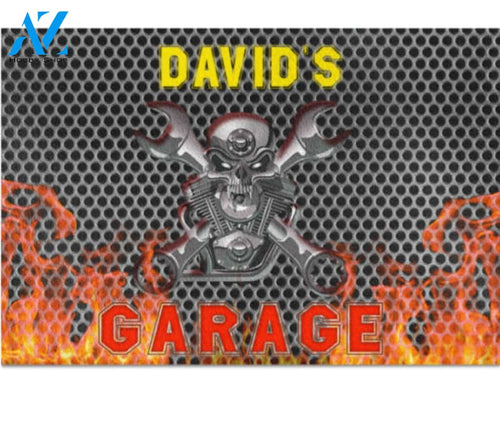 Mechanics Garage Doormat
