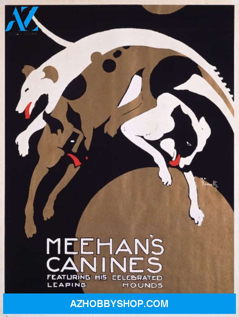 Meehan'S Canines Vintage Poster