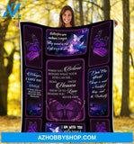 Memorial Blanket, Butterfly I Am Always With You Always