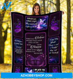 Memorial Blanket, Butterfly I Am Always With You Always