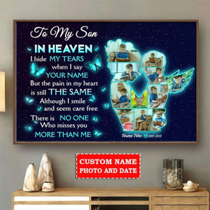 Memorial Gift Personalized Canvas 1 18X12 Inches Canvass