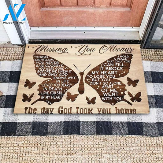 Memorial - Grandma Missing You Always Doormat Floor Rug Housewarming Gift Home Living Home Decor Family
