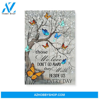 Memories - Those we love don't go away - Canvas