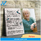 Memories - Those we love don't go away - Personalized Canvas